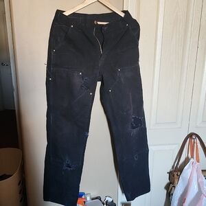 Carhartt Men's Black Cargo Pants